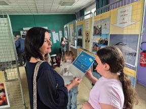 Intervention à l'école Ferry Rouvroy 2025